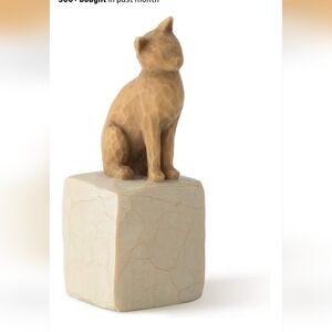 Willow Tree Tan Cat Figurine